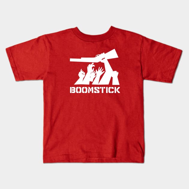 Boomstick Kids T-Shirt by jepegdesign